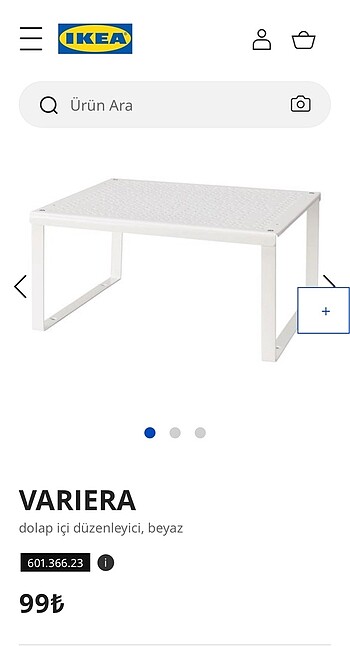 İkea variera raf