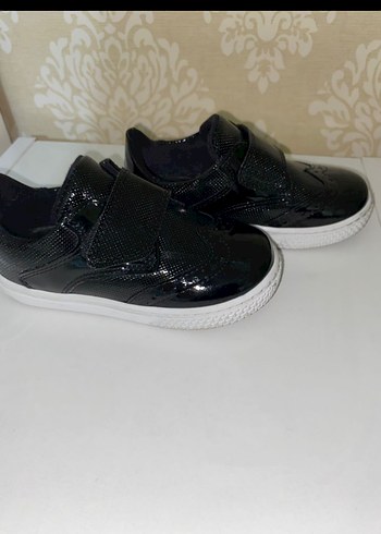 Erkek Çocuk Siyah Krokodil Desenli Tokalı Ayakkabı - Görsel 2