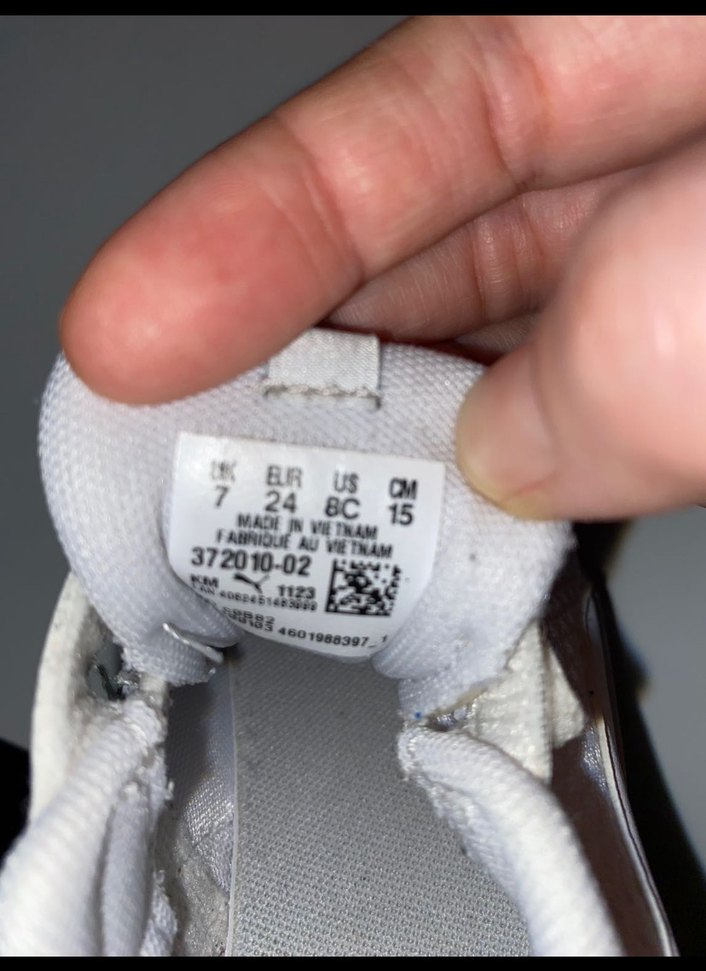 Beyaz Puma Erkek Çocuk Spor Ayakkabı - Görsel 5