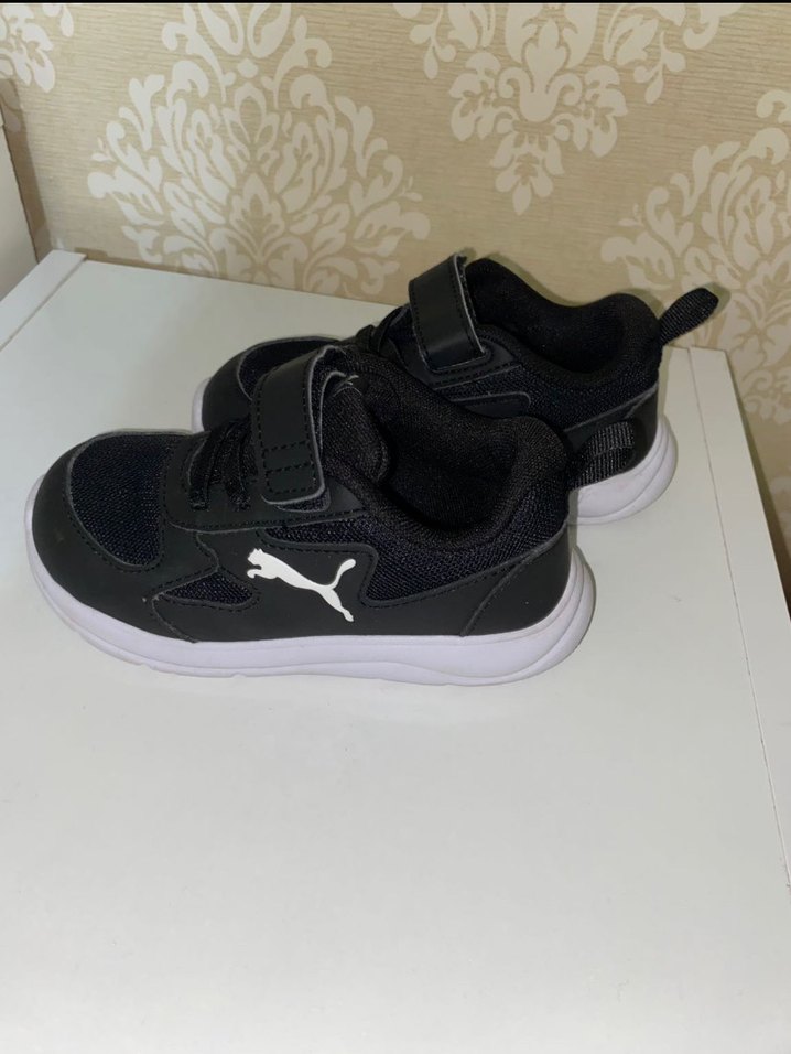 Erkek Çocuk Siyah Spor Ayakkabı - Görsel 2