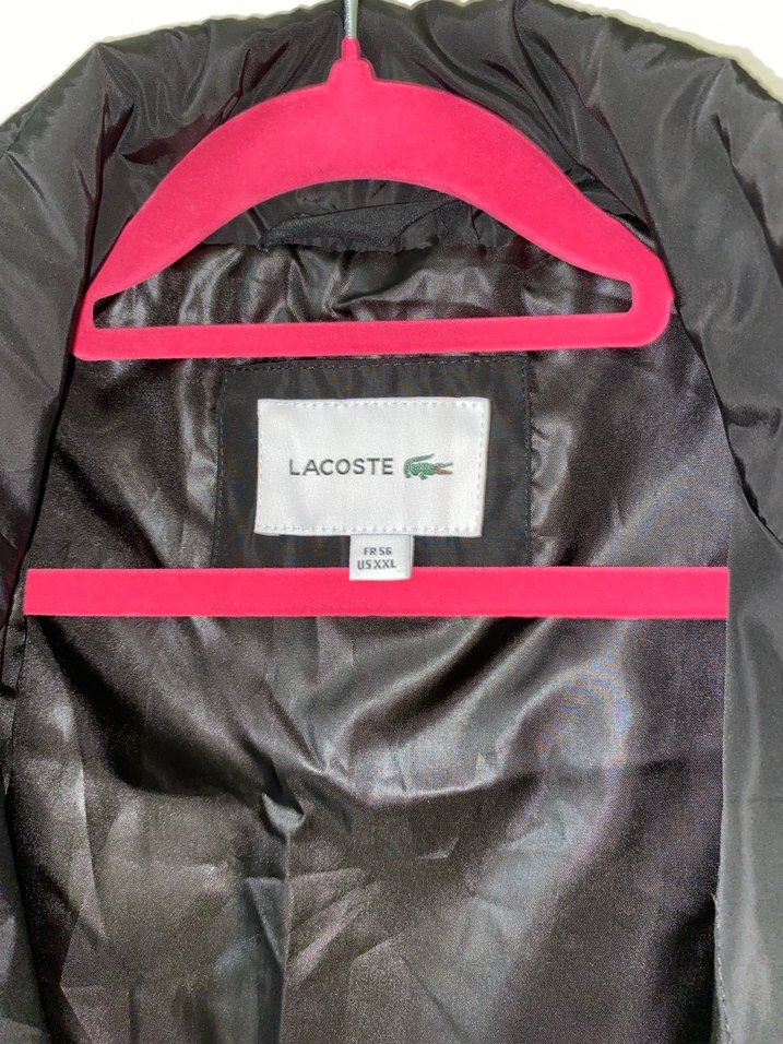 Lacoste Siyah Fermuarlı Erkek Mont - Görsel 2