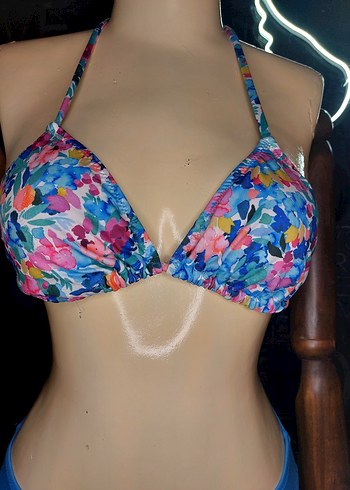Renkli Üst Bikini