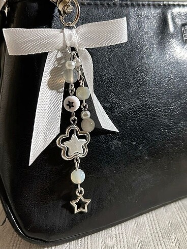 white star anahtarlık