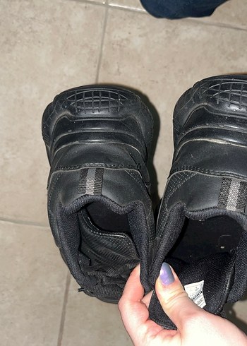 Derimod Kadın Siyah Bağcıklı Platform Spor Ayakkabı - Görsel 6