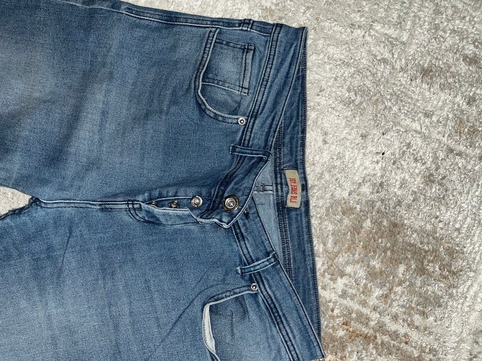 Erkek Mavi Denim Regular Fit Pantolon - Görsel 2