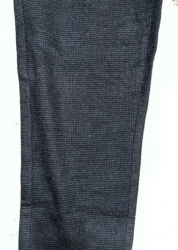 Lacivert Erkek Denim Düğmeli Pantolon - Görsel 2