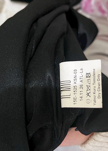 Ilmio Siyah Balık Abiye  1 Kez Giyildi | Tertemiz & Çok Şık - Görsel 14