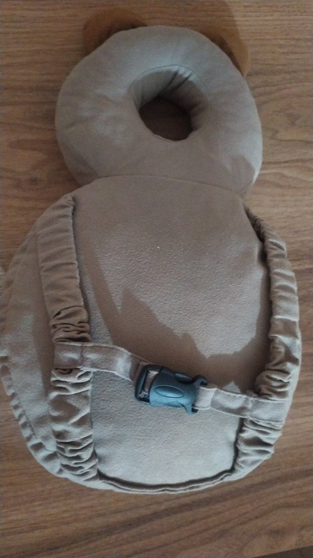 Bej bebek kafa koruyucu arkadaşım - Görsel 2