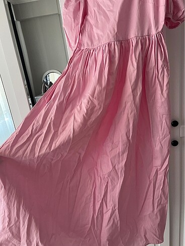Pembe elbise - Görsel 8