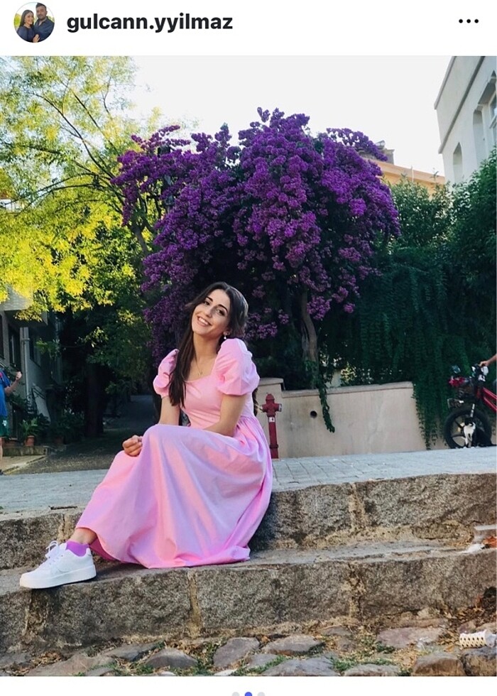 Pembe elbise - Görsel 3