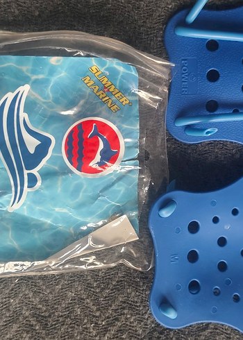 Çocuklar için Mavi Yüzme Paletleri - Görsel 2