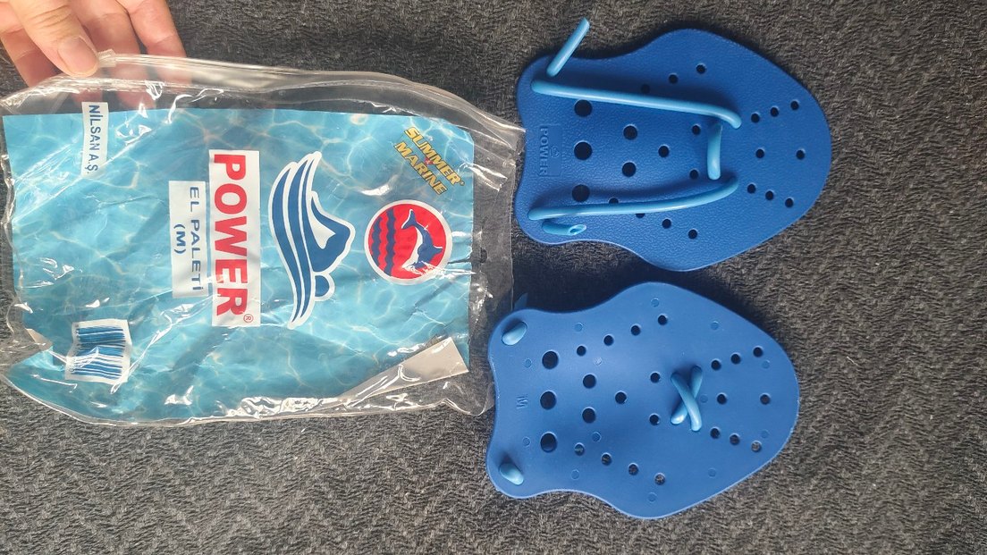 Çocuklar için Mavi Yüzme Paletleri - Görsel 4