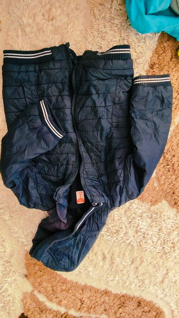 Erkek Çocuk Lacivert Fermuarlı Ceket - Görsel 2