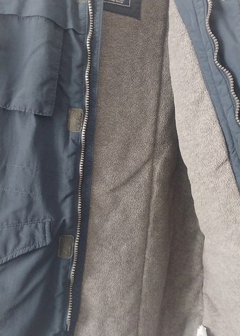 Lacivert Erkek Çocuk Kaban - Görsel 2