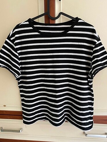Koton çizgili t-shirt