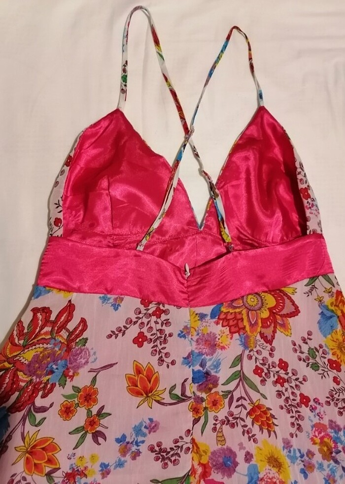 Y-London asimetrik kesin elbise  - Görsel 4