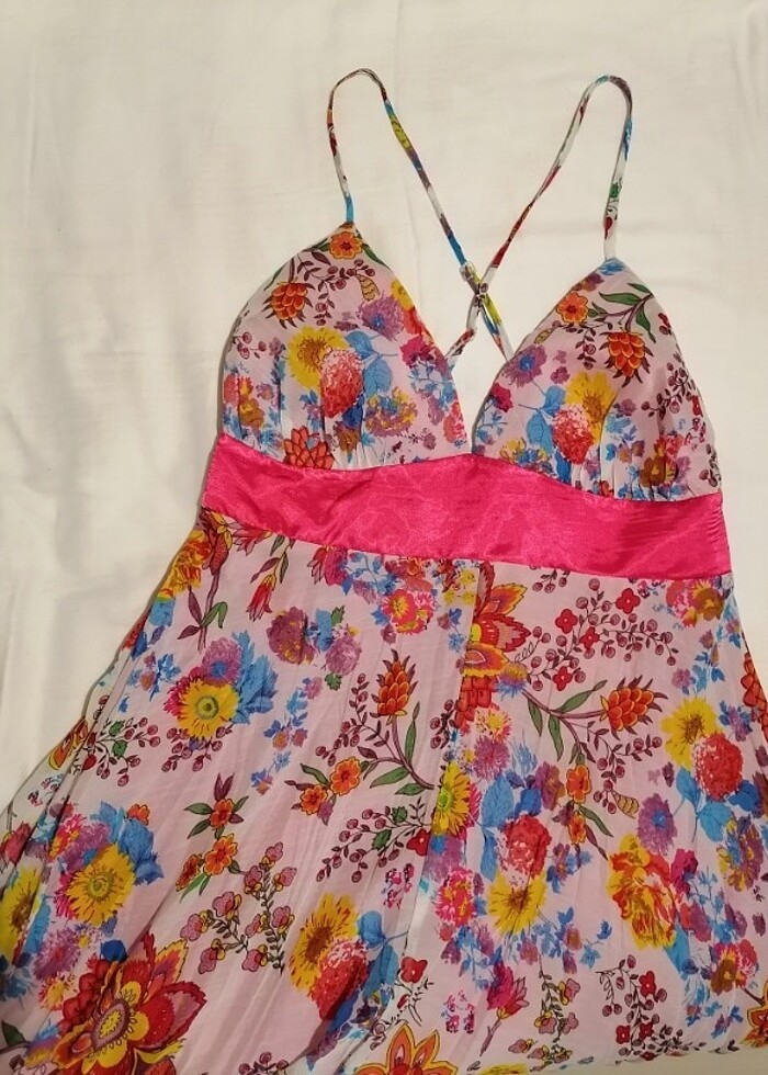 Y-London asimetrik kesin elbise  - Görsel 5