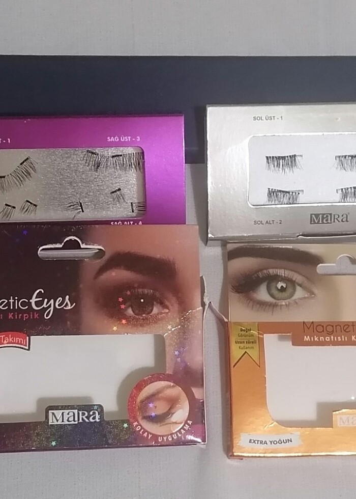 Mıknatıslı kirpik  - Görsel 2