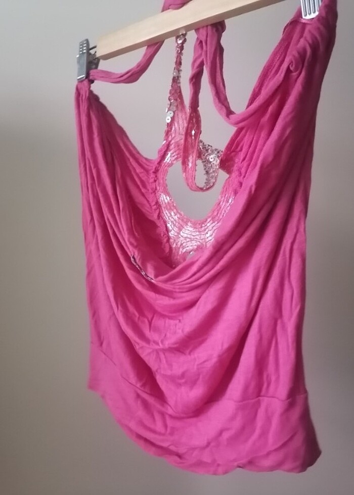 Vakkorama pullu sırt dekolteli body  - Görsel 2