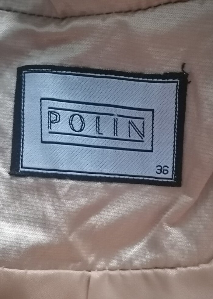 Polin 36 beden trençkot  - Görsel 2