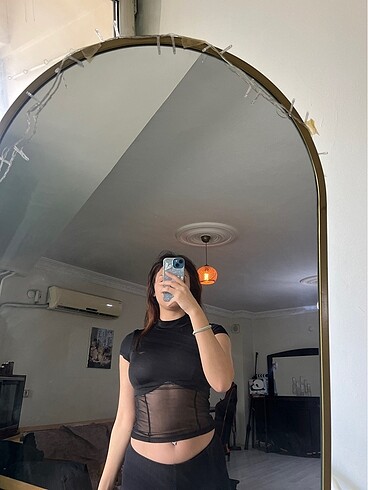 siyah tül body