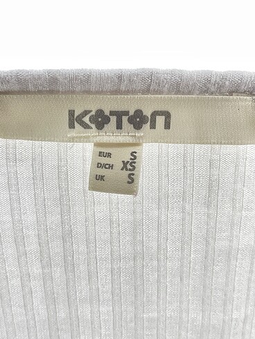 s Beden beyaz Renk Koton Bluz %70 İndirimli.