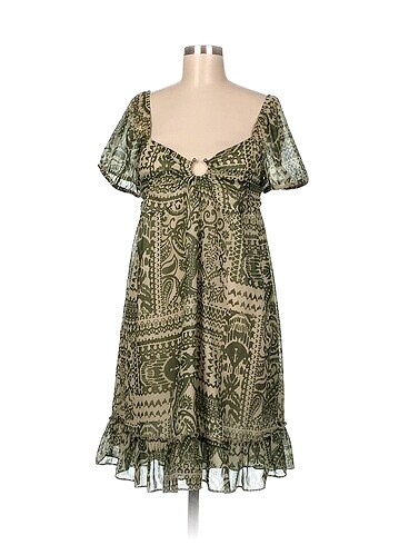 Vintage Love Kısa Elbise %70 İndirimli.