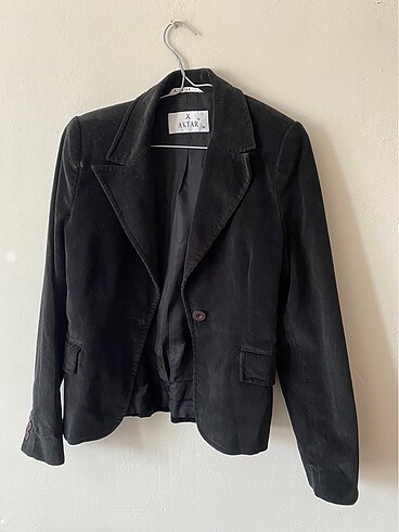 vintage kadife blazer