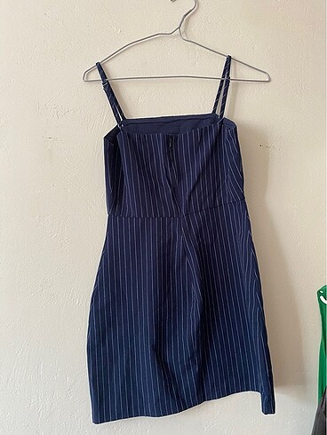 Pull and Bear pull&bear çizgili mini elbise
