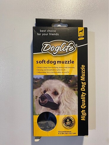 Dog Life Köpek Bez Ağızlık - M beden