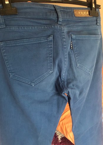 xs Beden mavi Renk Mavi Kadın Kot Pantolon - İnce Kesim