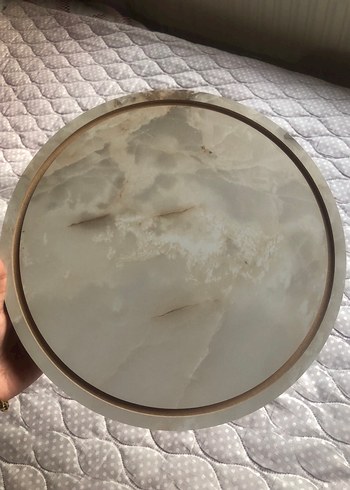 Ikea Bej Renkli Parlak Kek Kabı ve Kapak