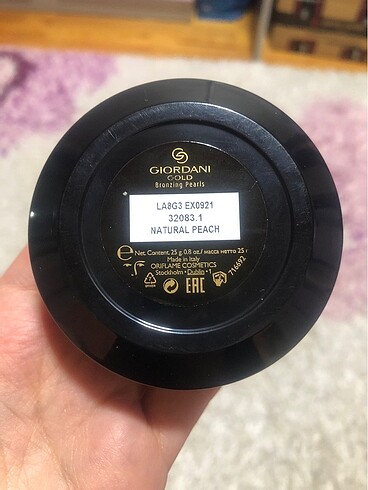 Oriflame Bronzlaştırıcı inciler