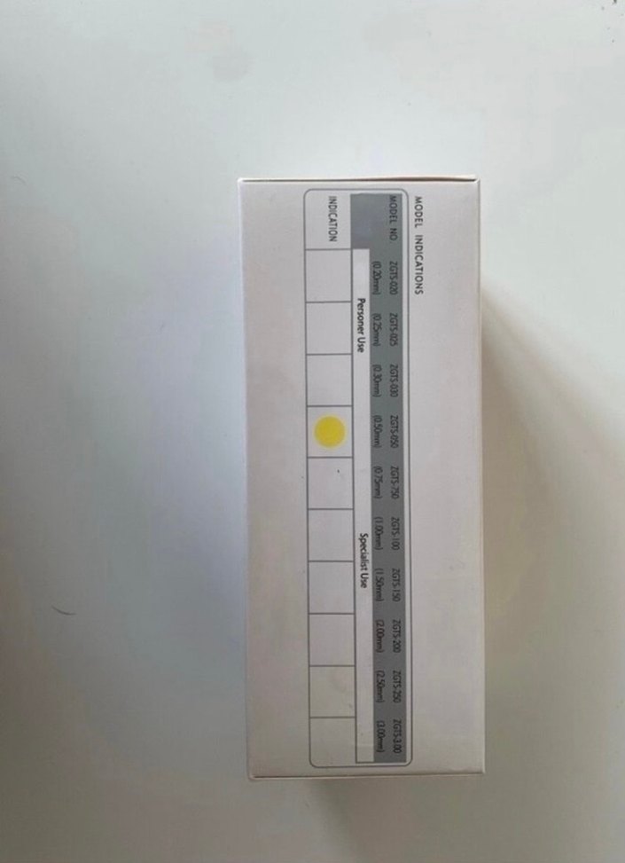 ZGTS 192 iğne dermaroller 0,50 mm - Görsel 2