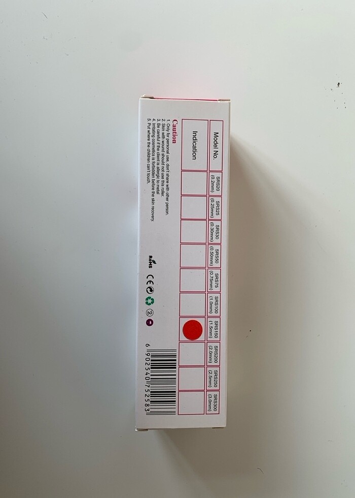 Dermaroller 1,5 mm - Görsel 2