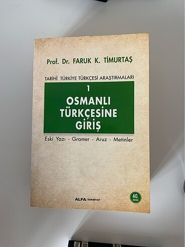Osmanlıca eğitim kitapları ve sözlük