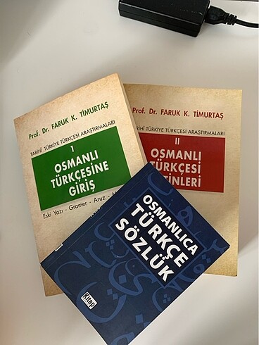 Osmanlıca eğitim kitapları ve sözlük