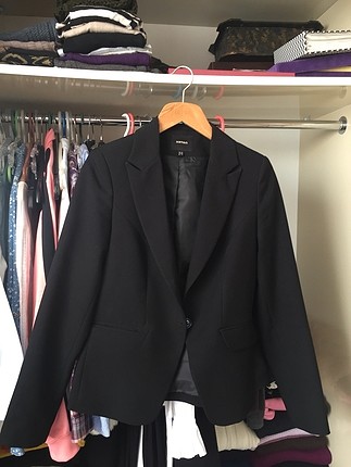 koton siyah blazer ceket