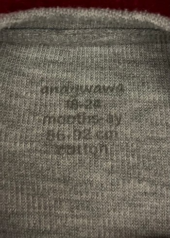 Uniseks Çocuk Gri Düğmeli Kolsuz Yelek - Görsel 3