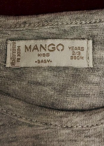 2 ADET Kız Çocuk Beyaz  VE Gri Baskılı Uzun Kollu Tişört - Görsel 5