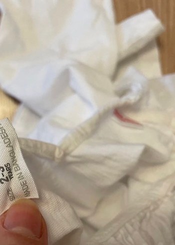 ZARA MARKA Kız Çocuk Beyaz  Fırfırlı Bluz - Görsel 4