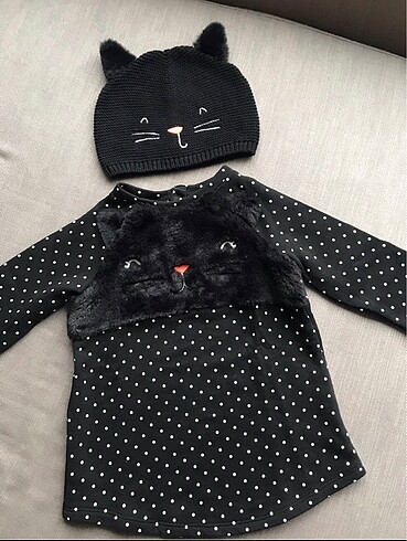 GAP MARKA ELBİSE BERE SET (çok tarz)