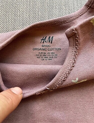 12-18 Ay Beden H&M MARKA PİJAMA TAKIM