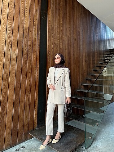 s Beden ten rengi Renk blazer takım