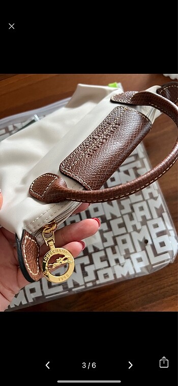 Beden Longchamp Pouch Le Pliage Original XS