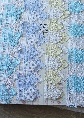 Bohem Tarzı Renkli Dantel Şeritler - Görsel 5