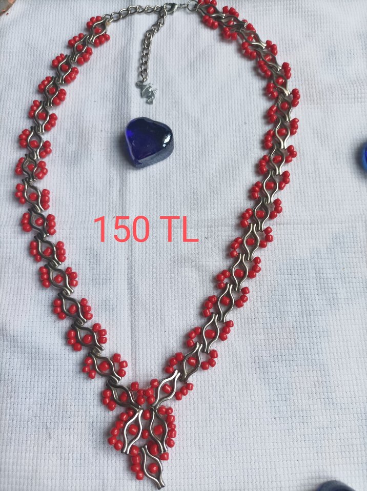 Turkuaz Boncuklu Mini Bohem Küpe - Görsel 5