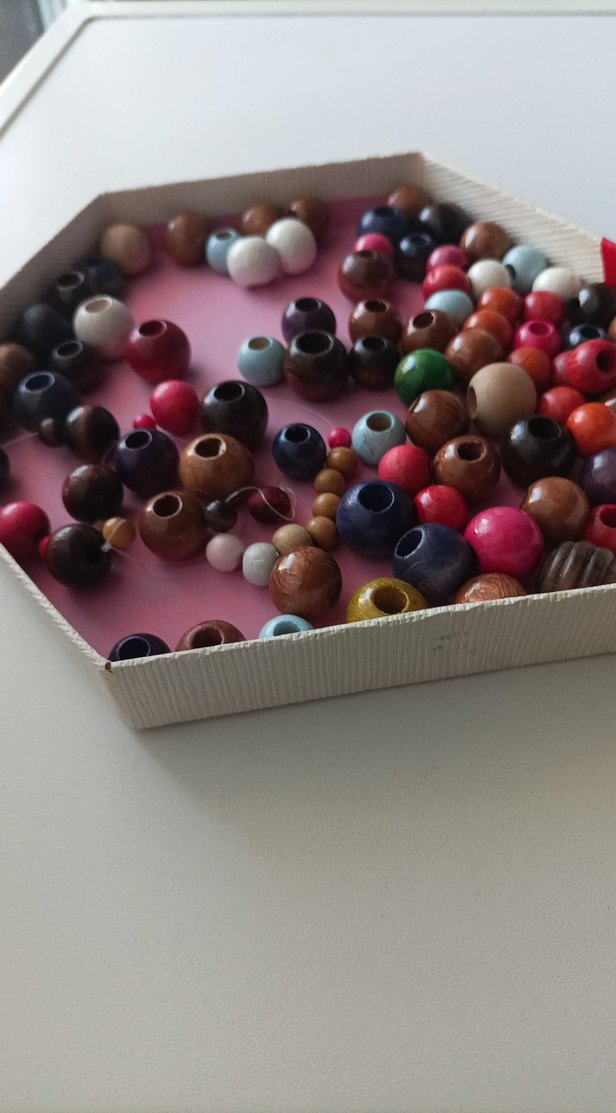 Renkli Ahşap Boncuk Seti.fiyat temsili.sormadan almayınız lüt - Görsel 3