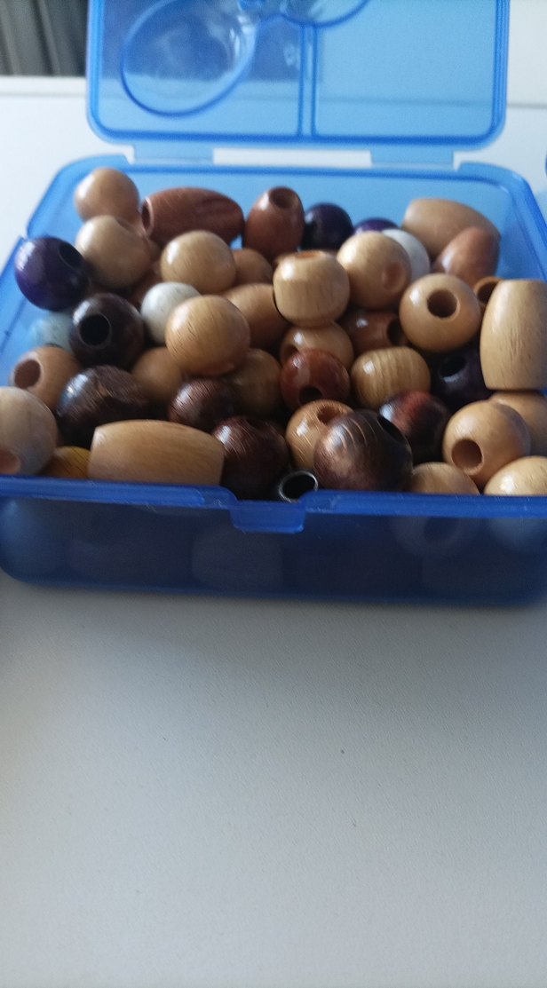 Renkli Ahşap Boncuk Seti.fiyat temsili.sormadan almayınız lüt - Görsel 2