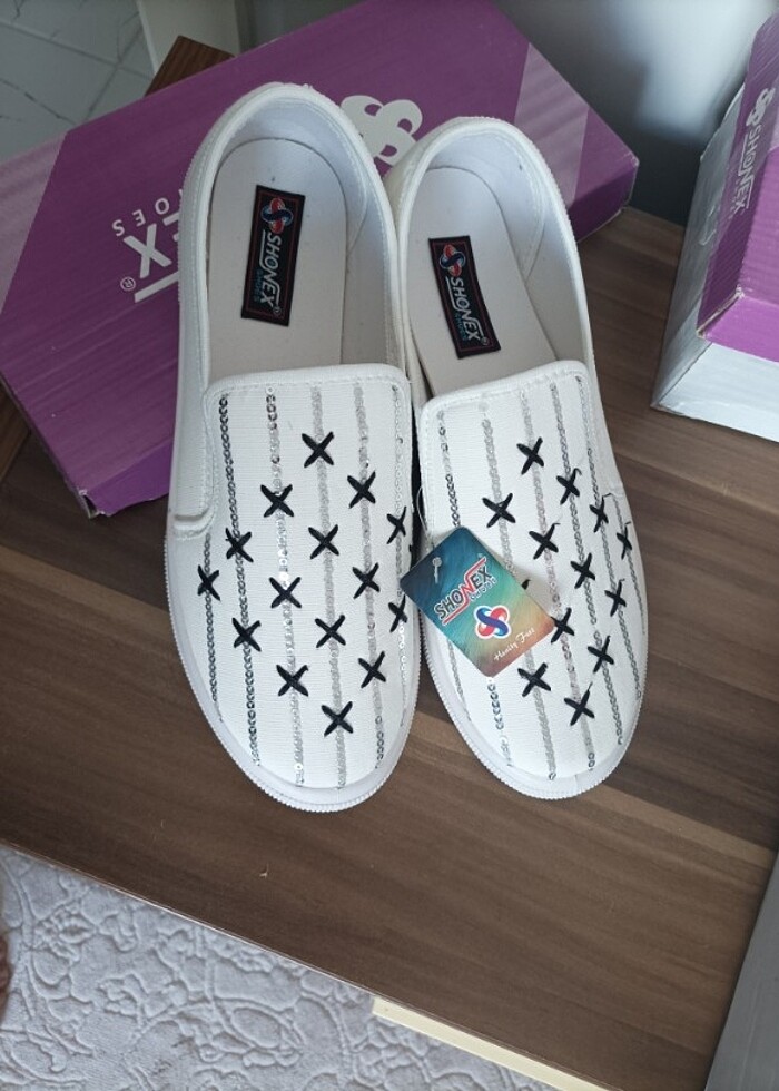 2 çift Bayan babet markası shonex  - Görsel 3